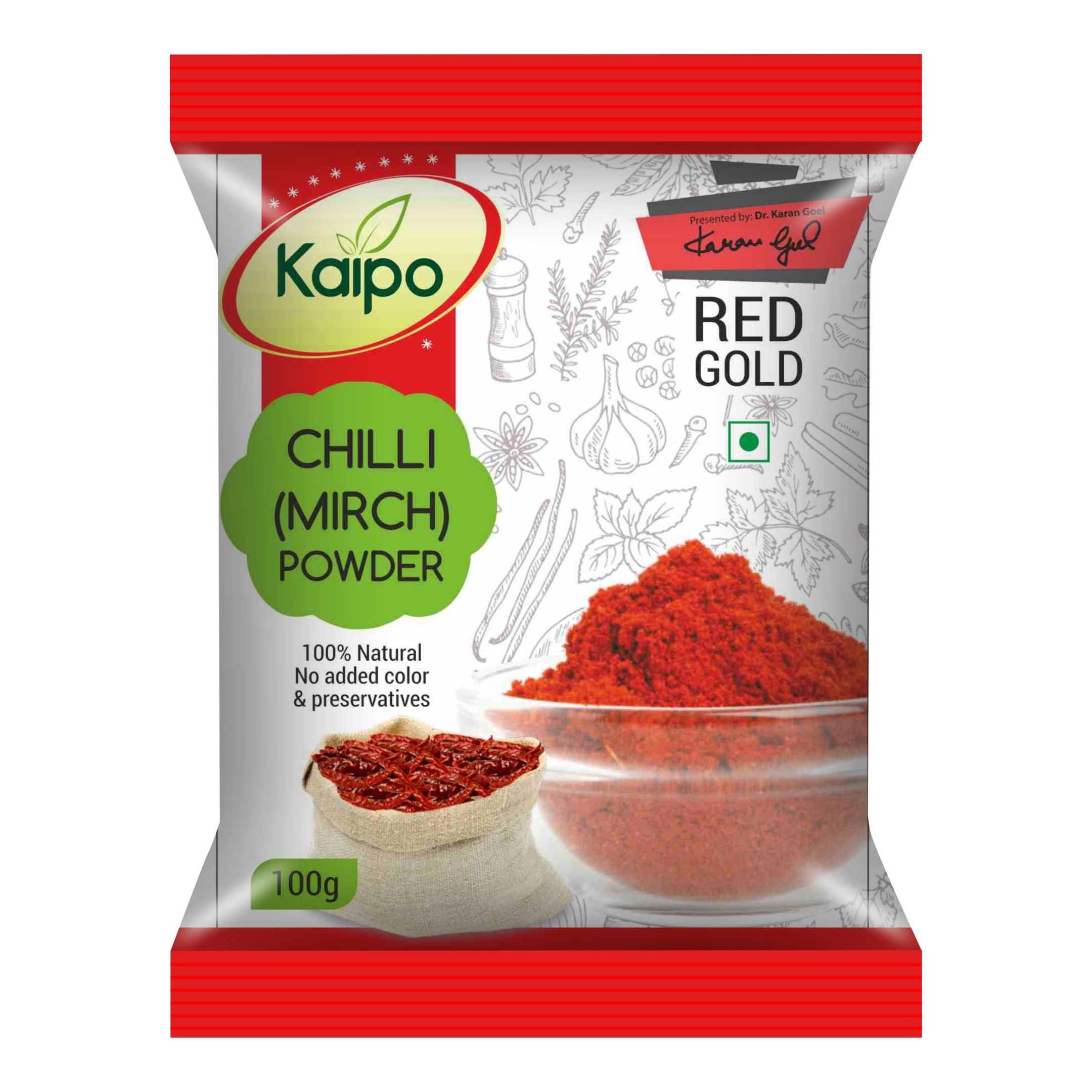 Red Chilli Mirch Powder 100 gm