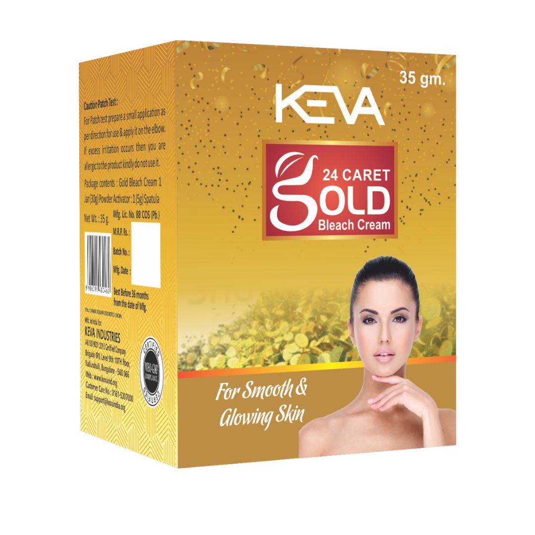 24 Caret Gold Bleach Cream