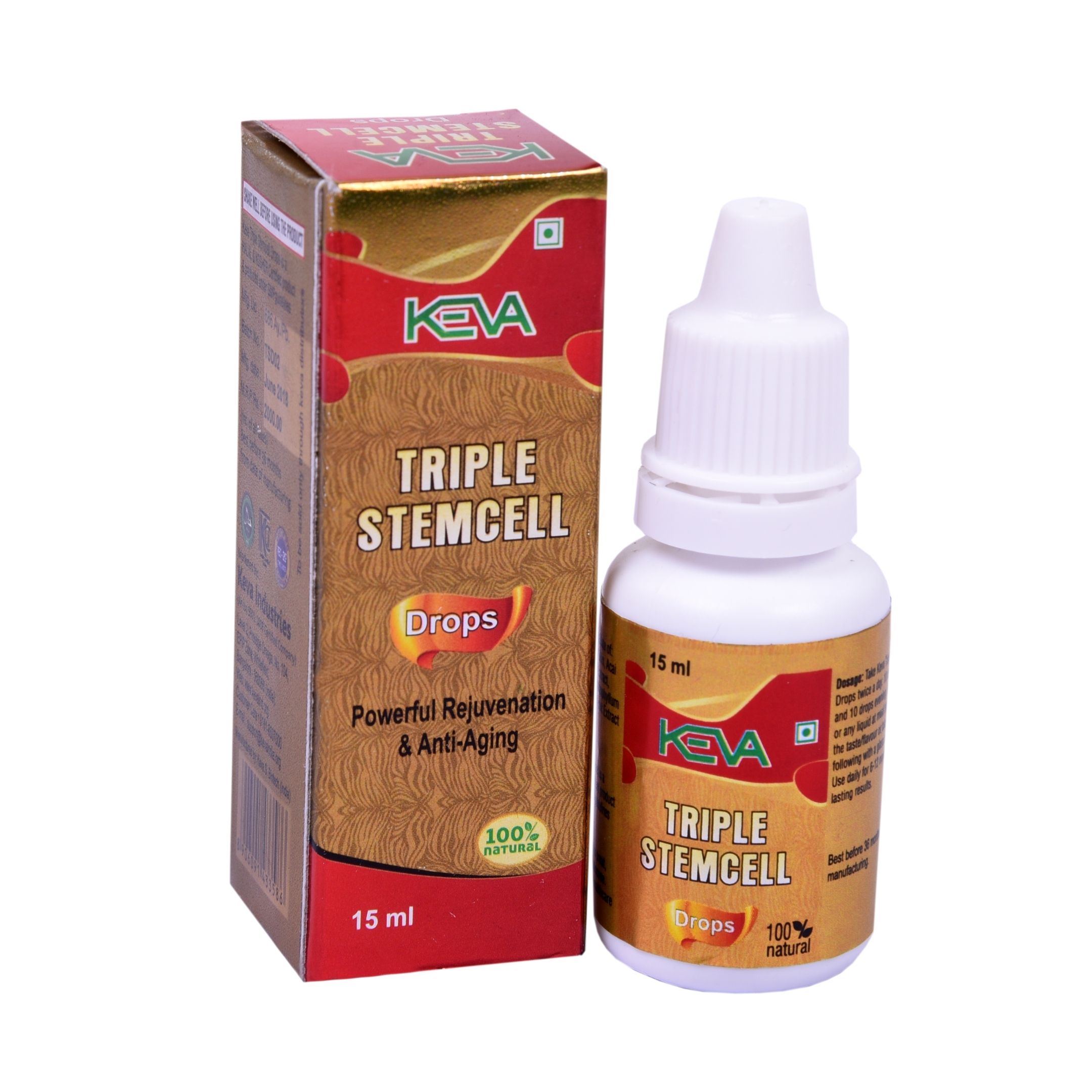 Triple Stem Cell Drops 15 ml